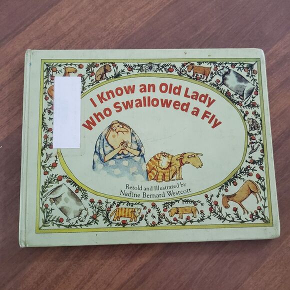 I Know an Old Lady Who Swallowed a Fly by Mary Ann Hoberman - Picture 1 of 7